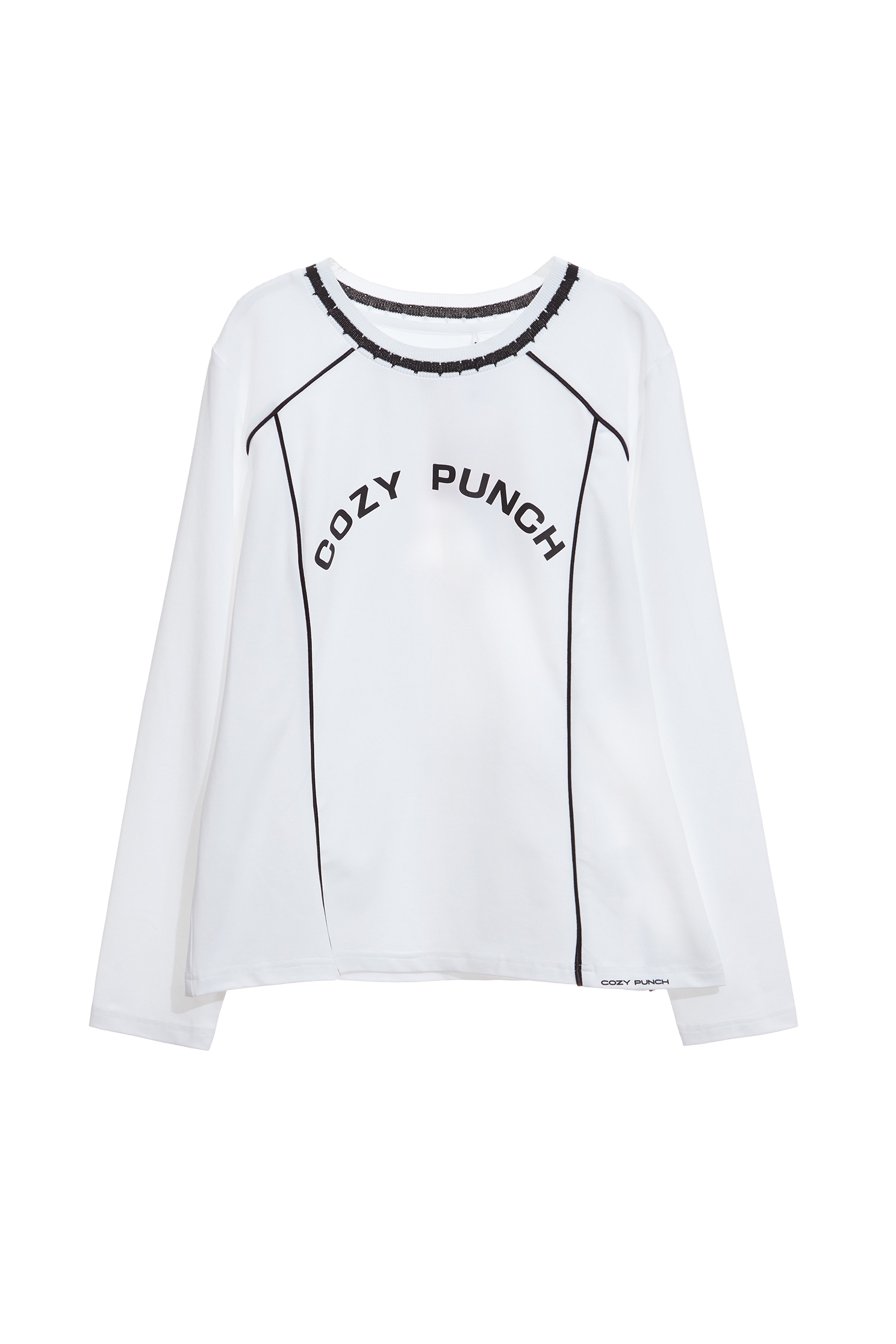 LOGO印花長袖T恤上衣LOGO印花長袖T恤上衣,INFINITE 黑白系列,T-Shirt,T恤,上衣,秋冬穿搭,純棉