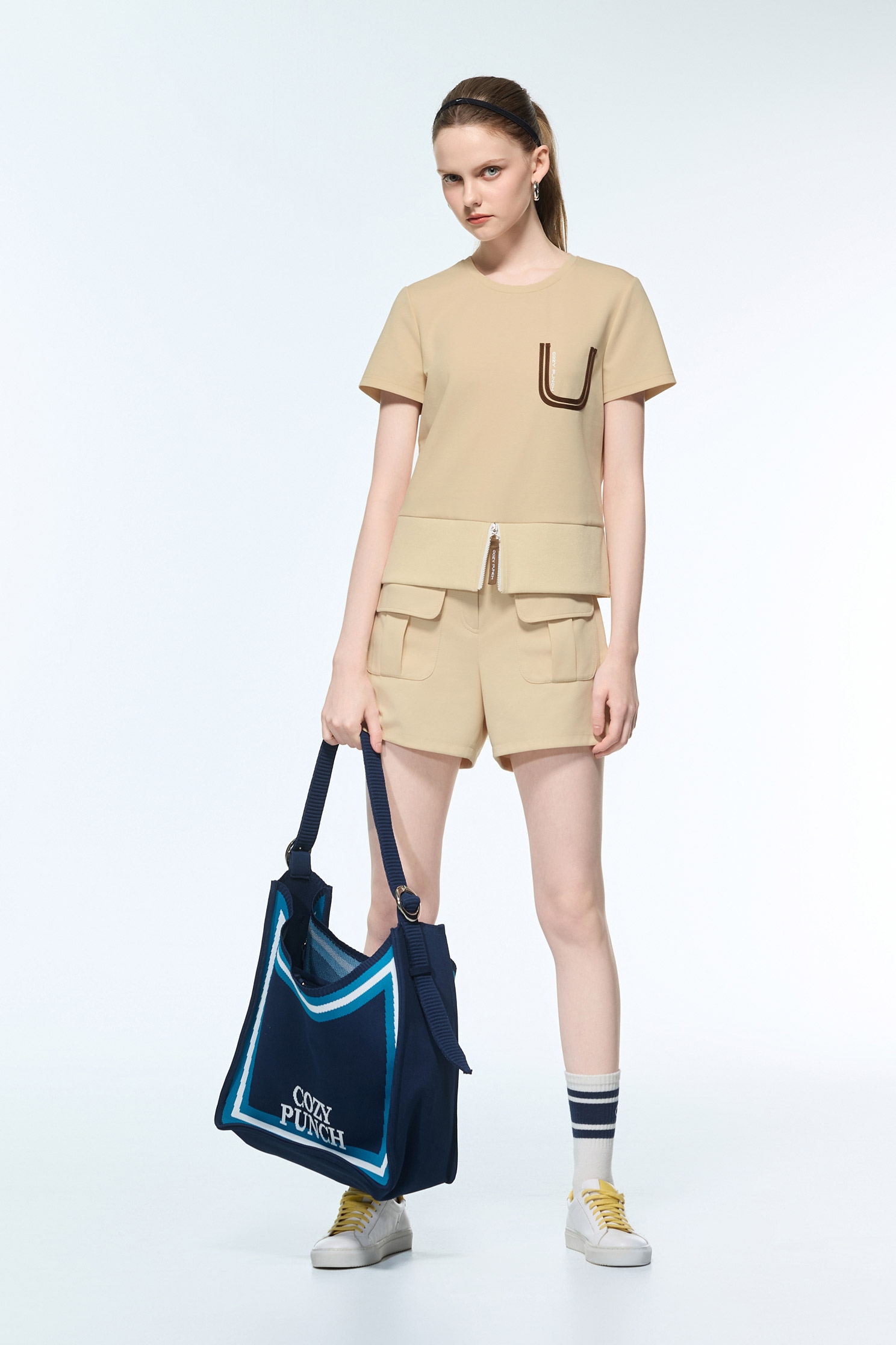 造型口袋單品上衣造型口袋單品上衣,上衣,秋冬穿搭