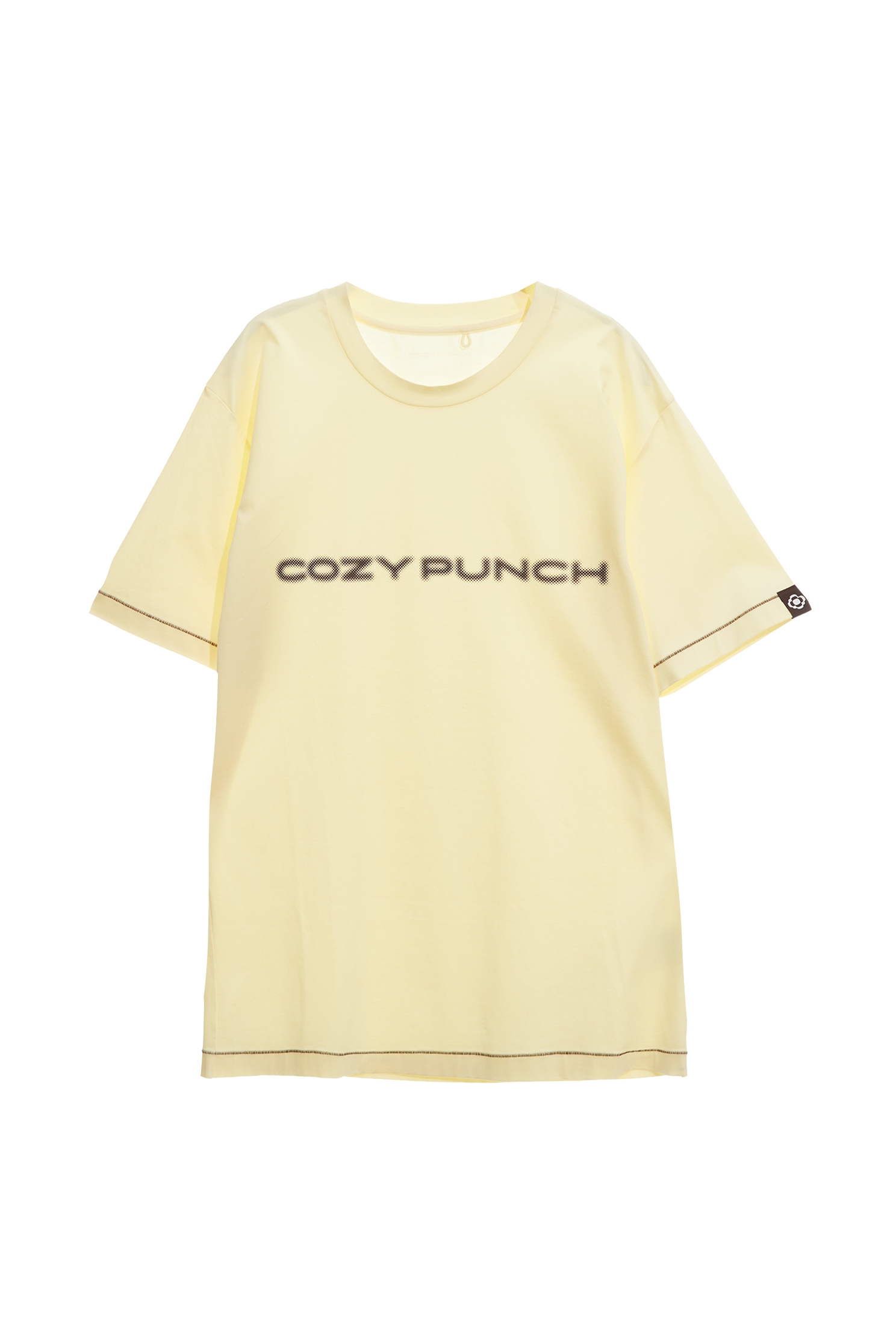 奶油布丁色男友風T恤上衣奶油布丁色男友風T恤上衣,T-Shirt,T恤,上衣,春夏穿搭,純棉