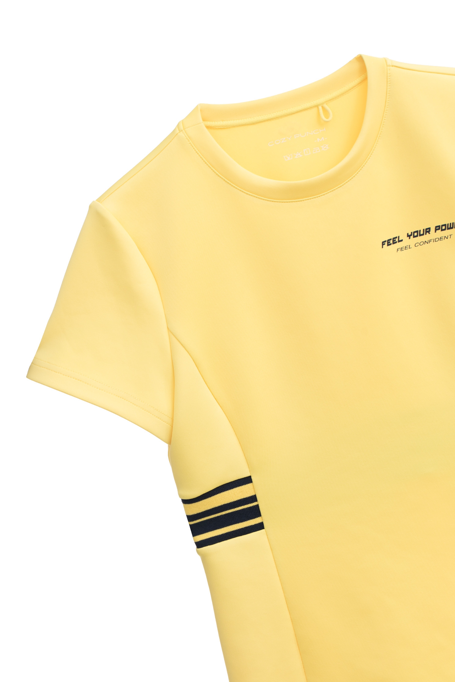 配色腰羅紋高爾夫上衣配色腰羅紋高爾夫上衣,INFINITE 黑白系列,T-Shirt,上衣,秋冬穿搭