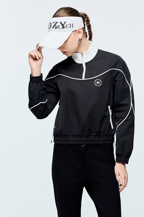 線條鑲出芽衝鋒衣,,線條鑲出芽衝鋒衣,外套,秋冬穿搭,連帽外套,秋冬穿搭